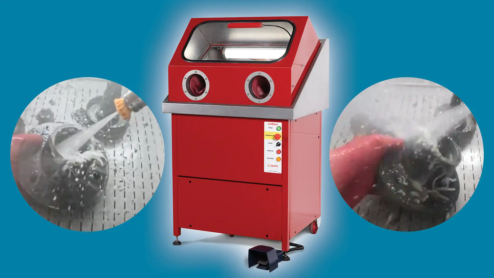 EziBlast - The New Era of Manual Parts Cleaning