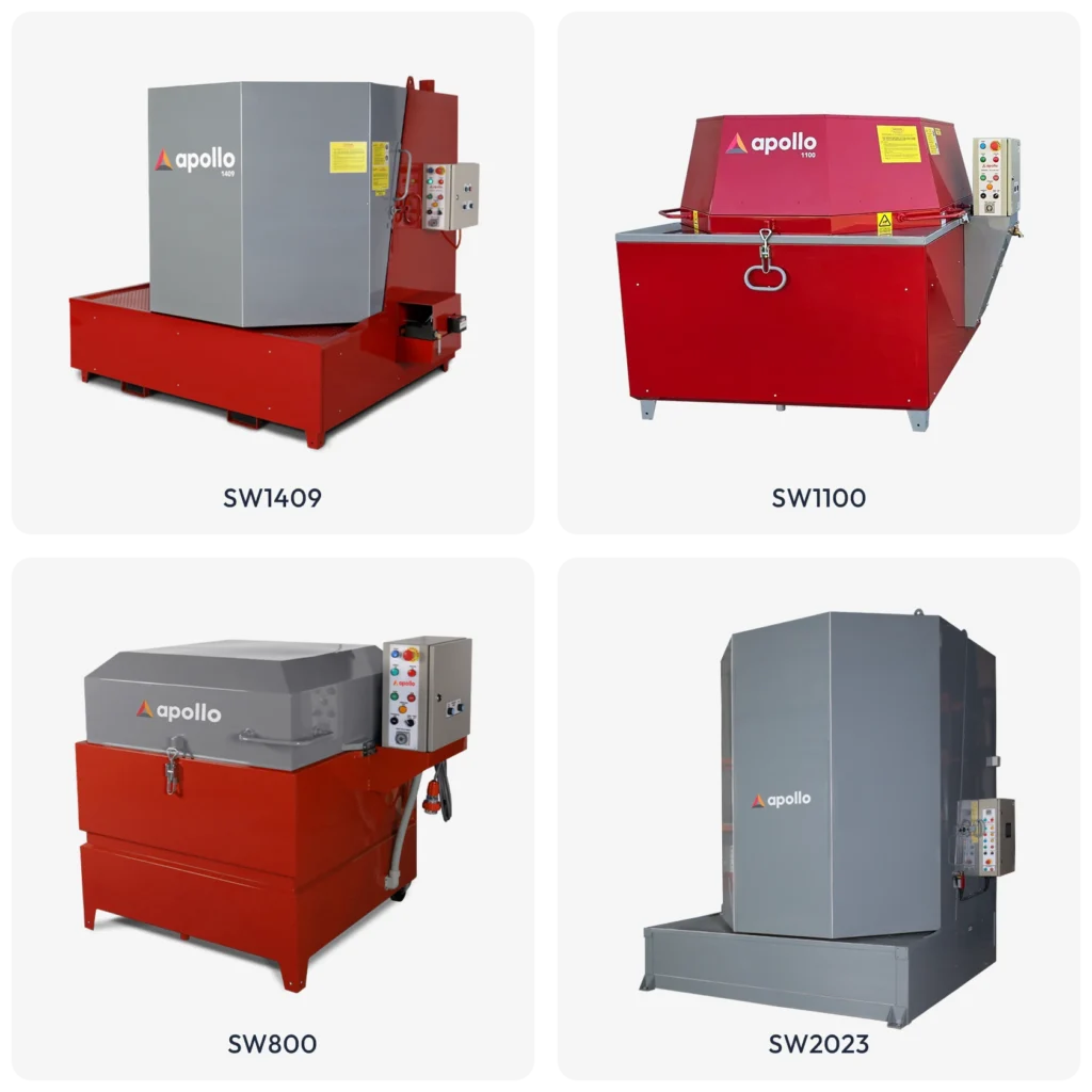 Apollo automated parts washers range